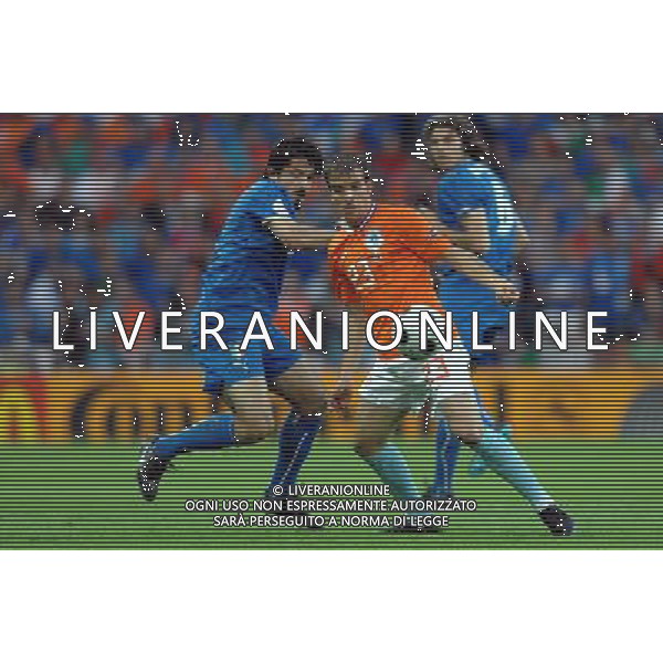 UEFA EURO 2008 Gruppo C M06 Berna - 09.06.2008 Olanda-Italia Nella Foto:GATTUSO-VAN DER VAART /Ph.Vitez-Ag. Aldo Liverani