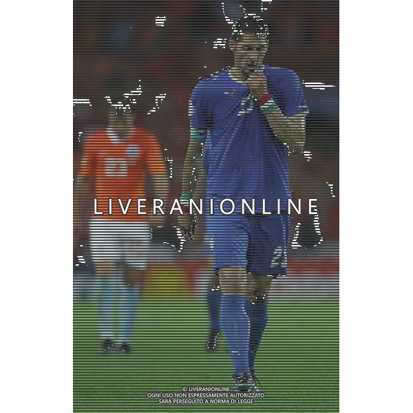Olanda - Italia 09/06/2008 Europei 2008 nella foto LA DELUSIONE DI MARCO MATERAZZI ph Luzzani/Ag. Aldo Liverani sas