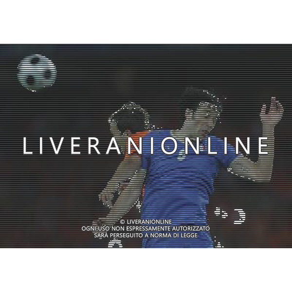 Olanda - Italia 09/06/2008 Europei 2008 nella foto LUCA TONI E MATHIJSEN ph Luzzani/Ag. Aldo Liverani sas