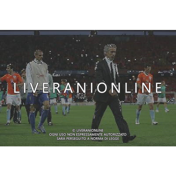 Olanda - Italia 09/06/2008 Europei 2008 nella foto LA DELUSIONE DI ROBERTO DONADONI A FINE PRIMO TEMPO ph Luzzani/Ag. Aldo Liverani sas