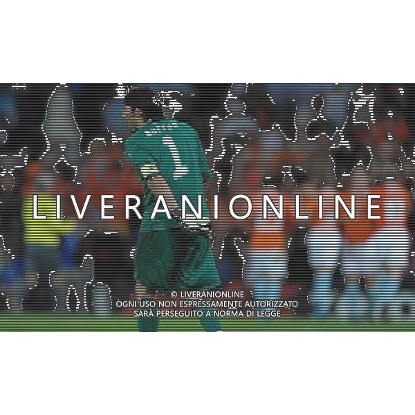 UEFA EURO 2008 Gruppo C M06 Berna - 09.06.2008 Olanda-Italia Nella Foto:BUFFON ARRABBIATO DOPO IL TERZO GOL /Ph.Vitez-Ag. Aldo Liverani