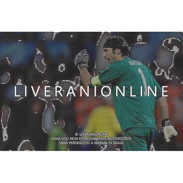 UEFA EURO 2008 Gruppo C M06 Berna - 09.06.2008 Olanda-Italia Nella Foto:BUFFON ARRABBIATO DOPO IL TERZO GOL /Ph.Vitez-Ag. Aldo Liverani