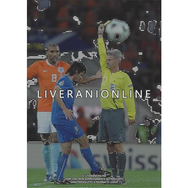 UEFA EURO 2008 Gruppo C M06 Berna - 09.06.2008 Olanda-Italia Nella Foto:GATTUSO AMMONITO /Ph.Vitez-Ag. Aldo Liverani