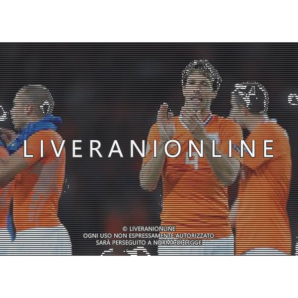 UEFA EURO 2008 Gruppo C M06 Berna - 09.06.2008 Olanda-Italia Nella Foto:VAN NISTELROOY ESULTA A FINE PARTITA /Ph.Vitez-Ag. Aldo Liverani