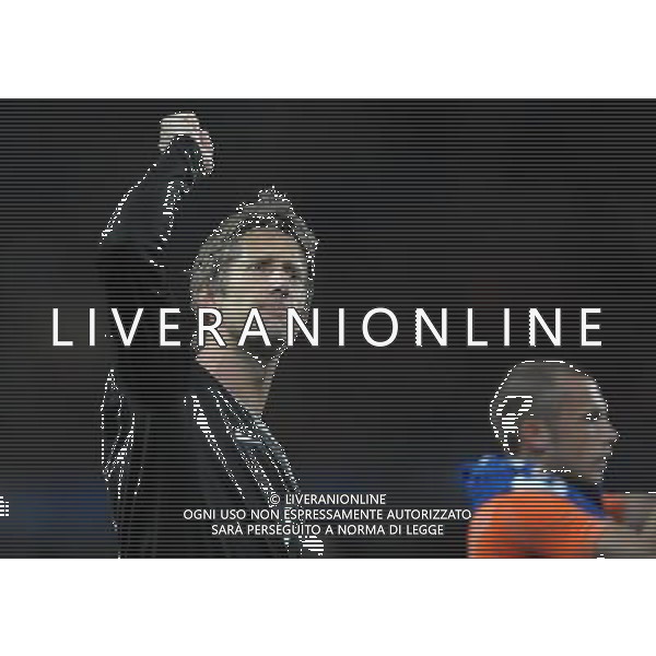 UEFA EURO 2008 Gruppo C M06 Berna - 09.06.2008 Olanda-Italia Nella Foto:VAN DER SAR ESULTA A FINE PARTITA /Ph.Vitez-Ag. Aldo Liverani