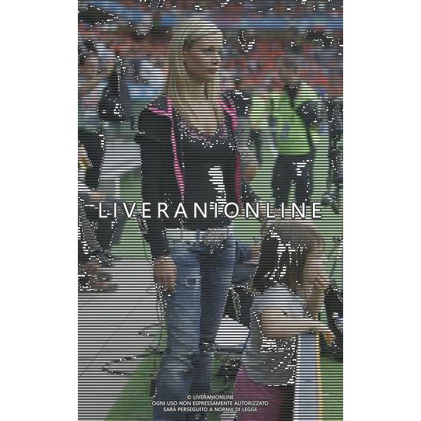 Prepartita Olanda - Italia 09/06/2008 Europei nella foto TAMARA PISNOLI MOGLIE DI DANIELE DE ROSSI ph Luzzani/Ag. Aldo Liverani sas