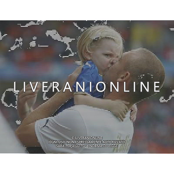 Prepartita Olanda - Italia 09/06/2008 Europei nella foto DANIELE DE ROSSI CON LA FIGLIA ph Luzzani/Ag. Aldo Liverani sas