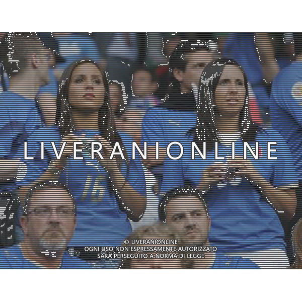 Prepartita Olanda - Italia 09/06/2008 Europei nella foto MOGLIE DI MAURO CAMORANESI IN TRIBUNA ph Luzzani/Ag. Aldo Liverani sas