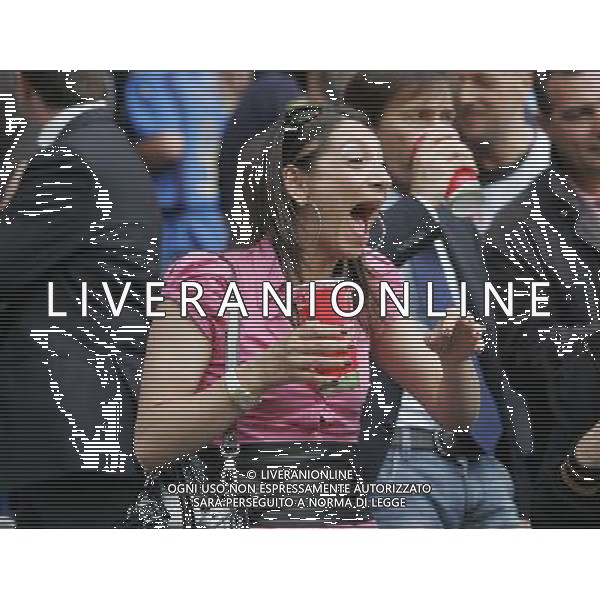 Prepartita Olanda - Italia 09/06/2008 Europei nella foto MOGLIE DI GENNARO GATTUSO IN TRIBUNA ph Luzzani/Ag. Aldo Liverani sas