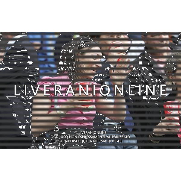 Prepartita Olanda - Italia 09/06/2008 Europei nella foto MOGLIE DI GENNARO GATTUSO IN TRIBUNA ph Luzzani/Ag. Aldo Liverani sas