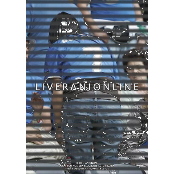 Prepartita Olanda - Italia 09/06/2008 Europei nella foto sonia amoruso moglie di alessandro DEL PIERO in tribuna ph Luzzani/Ag. Aldo Liverani sas