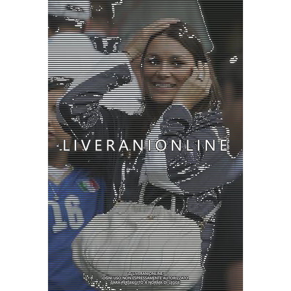 Prepartita Olanda - Italia 09/06/2008 Europei nella foto alena seredova in tribuna ph Luzzani/Ag. Aldo Liverani sas