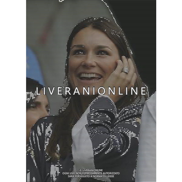 Prepartita Olanda - Italia 09/06/2008 Europei nella foto alena seredova in tribuna ph Luzzani/Ag. Aldo Liverani sas