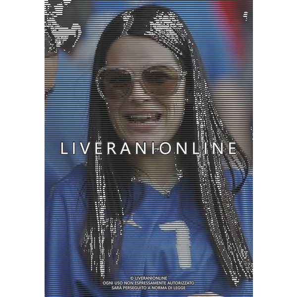 Prepartita Olanda - Italia 09/06/2008 Europei nella foto Sonia amoruso moglie di alessandro del piero in tribuna ph Luzzani/Ag. Aldo Liverani sas