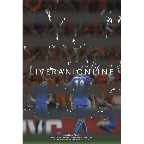 Olanda - Italia 09/06/2008 Europei 2008 nella foto LA DELUSIONE DI MASSIMO AMBROSINI ph Luzzani/Ag. Aldo Liverani sas