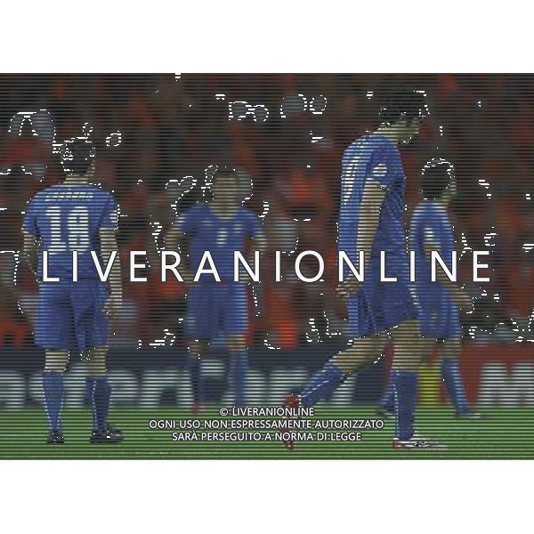 Olanda - Italia 09/06/2008 Europei 2008 nella foto LA DELUSIONE DI LUCA TONI ph Luzzani/Ag. Aldo Liverani sas