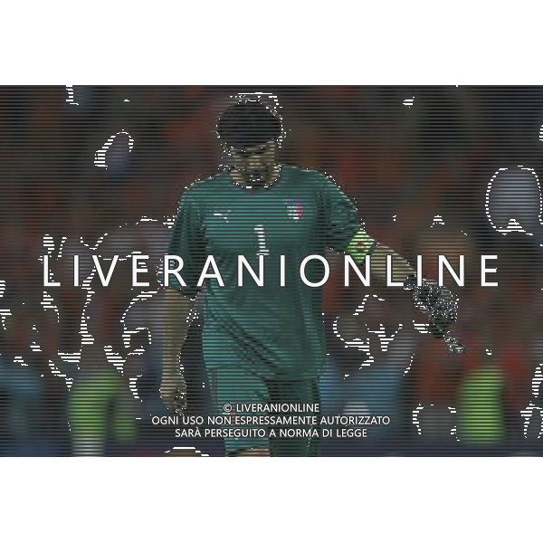 Olanda - Italia 09/06/2008 Europei 2008 nella foto LA DELUSIONE DI GIANLUIGI BUFFON A FINE GARA ph Luzzani/Ag. Aldo Liverani sas