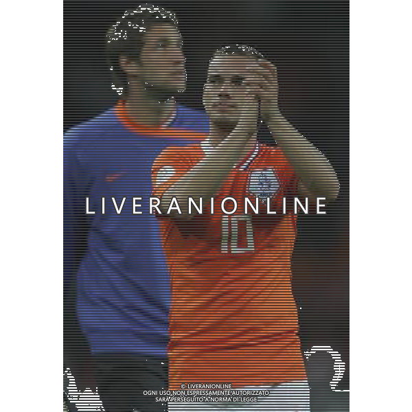 Olanda - Italia 09/06/2008 Europei 2008 nella foto sneijder A FINE GARA ph Luzzani/Ag. Aldo Liverani sas