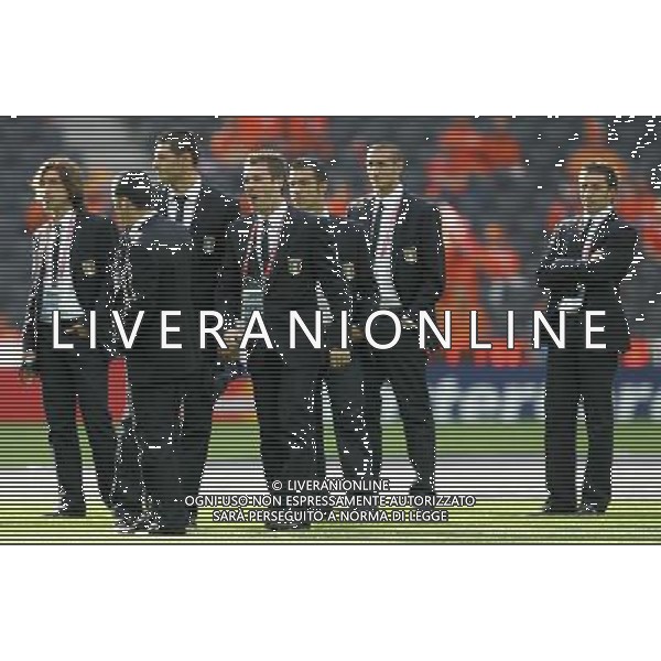 Prepartita Olanda - Italia 09/06/2008 Europei nella foto antonio cassano in campo coi compagni ph Luzzani/Ag. Aldo Liverani sas