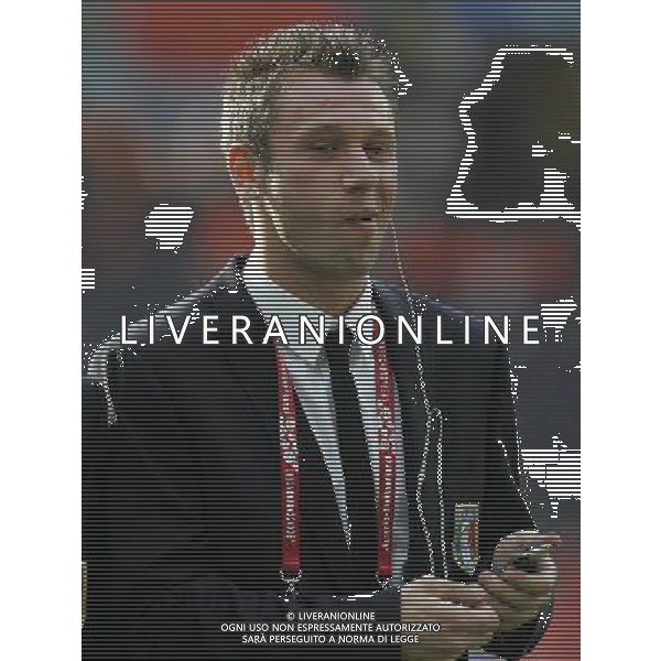 Prepartita Olanda - Italia 09/06/2008 Europei nella foto antonio cassano in campo ph Luzzani/Ag. Aldo Liverani sas