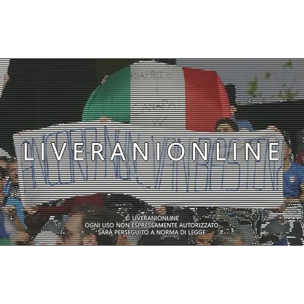 Prepartita Olanda - Italia 09/06/2008 Europei nella foto striscione dei tifosi italiani ph Luzzani/Ag. Aldo Liverani sas