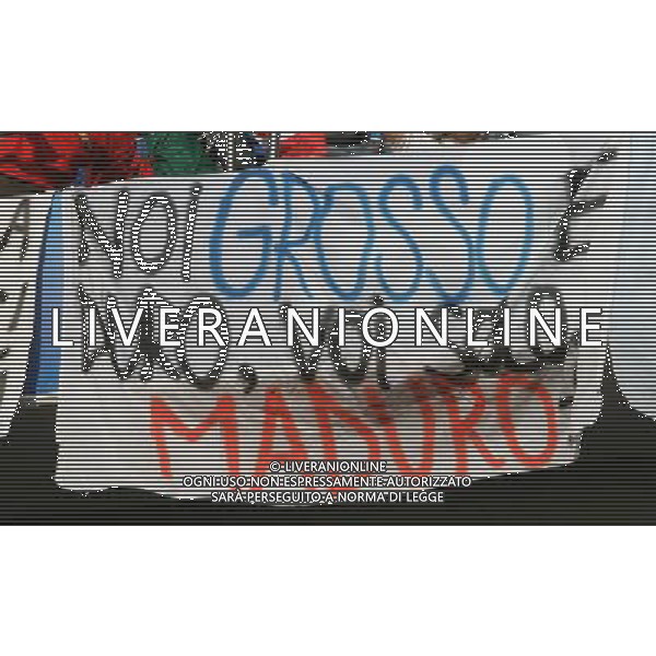 Prepartita Olanda - Italia 09/06/2008 Europei nella foto striscione dei tifosi italiani ph Luzzani/Ag. Aldo Liverani sas