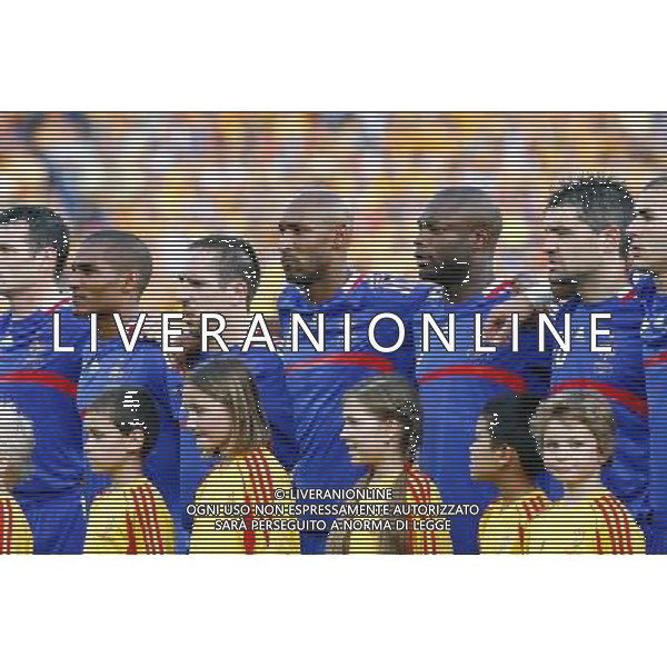 Formazione francia - 09.06.2008 - Romania / Francia - EUROPEI 2008 - SVIZZERA Photo: Philippe Perusseau/Icon Sport/Ag. Aldo Liverani Sas - ITALY ONLY -