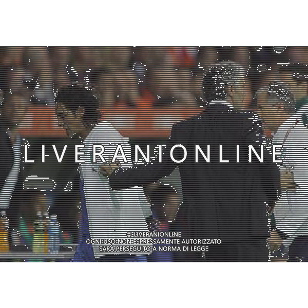 UEFA EURO 2008 Gruppo C M06 Berna - 09.06.2008 Olanda-Italia Nella Foto:DONADONI ROBERTO-CAMONARESI MAURO /Ph.Vitez-Ag. Aldo Liverani