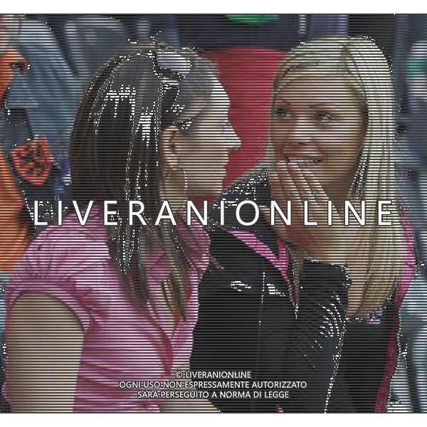 UEFA EURO 2008 Gruppo C M06 Berna - 09.06.2008 Olanda-Italia Nella Foto:MOGLIE GENNARO GATTUSO E DANIELE DE ROSSI /Ph.Vitez-Ag. Aldo Liverani