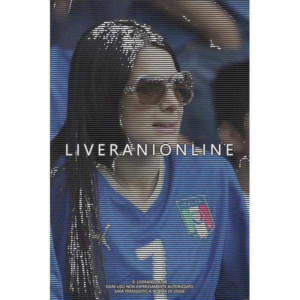 UEFA EURO 2008 Gruppo C M06 Berna - 09.06.2008 Olanda-Italia Nella Foto:SONIA AMORUSO MOGLIE DI ALESSANDRO DEL PIERO /Ph.Vitez-Ag. Aldo Liverani