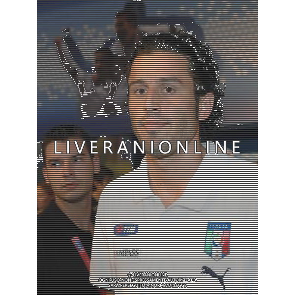 Conferenza Stampa Toni-Zambrotta-Grosso Baden - 11.06.2008 Nella Foto:GROSSO FABIO A CASA AZZURRI /Ph.Vitez-Ag. Aldo Liverani