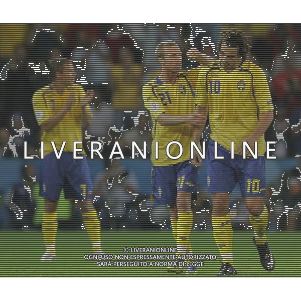 Salisburgo (AUT) 10-06-2008 Campionati Europei Calcio EURO2008 grecia-svezia 0:2 nella foto esultanza zlatan ibrahimovic ph marco luzzani/ag aldo liverani s.a.s.