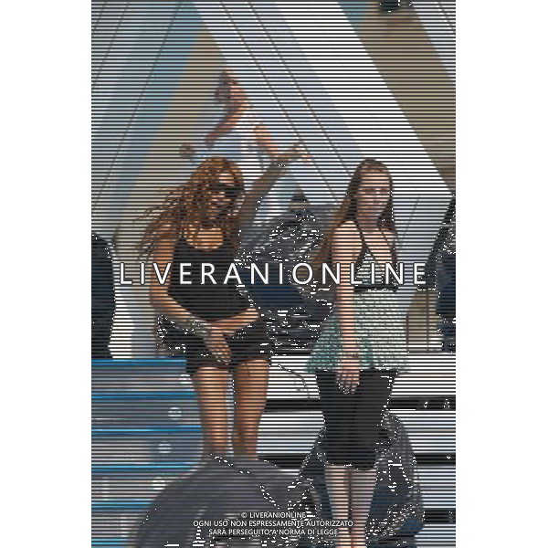 TRASMISSIONE \' VELINE\' AD ABANO TERME © DAVIDE BOLZONI - AG. ALDO LIVERANI SAS