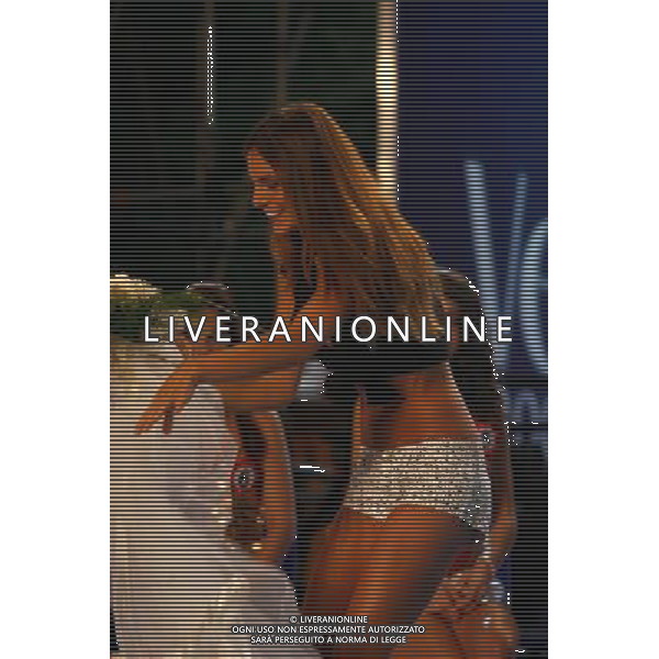 TRASMISSIONE \' VELINE\' AD ABANO TERME NELLA FOTO: NINA SENICAR © DAVIDE BOLZONI - AG. ALDO LIVERANI SAS