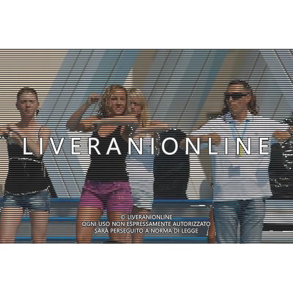 TRASMISSIONE \' VELINE\' AD ABANO TERME © DAVIDE BOLZONI - AG. ALDO LIVERANI SAS