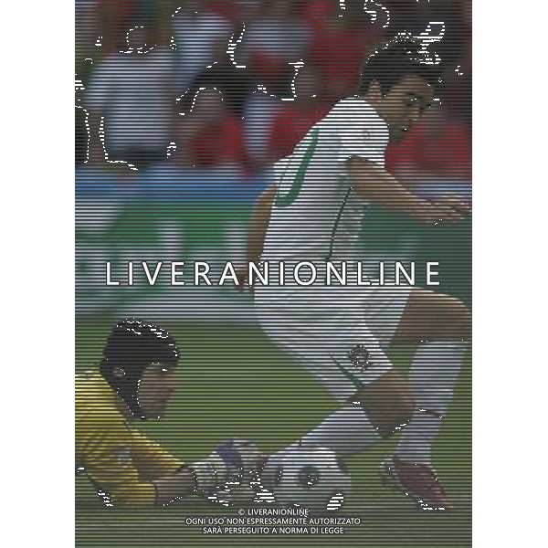 Repubblica Ceca - Portogallo 11/06/2008 Europei Svizzera nella foto petr cech battuto sul gol di deco del 0-1 ph luzzani/Ag. Aldo Liverani Sas