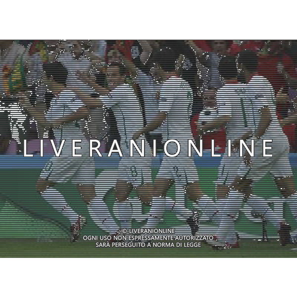 Repubblica Ceca - Portogallo 11/06/2008 Europei Svizzera nella foto esultanza dopo il gol di deco del 0-1 ph luzzani/Ag. Aldo Liverani Sas