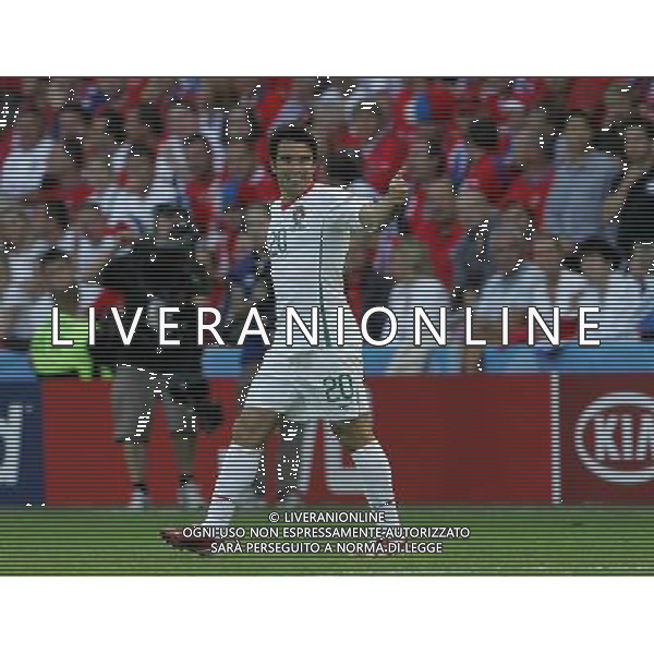 Repubblica Ceca - Portogallo 11/06/2008 Europei Svizzera nella foto esultanza dopo il gol di deco del 0-1 ph luzzani/Ag. Aldo Liverani Sas