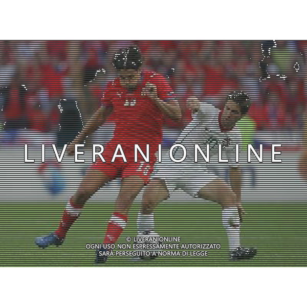 Repubblica Ceca - Portogallo 11/06/2008 Europei Svizzera nella foto baros e joao moutinho ph luzzani/Ag. Aldo Liverani Sas