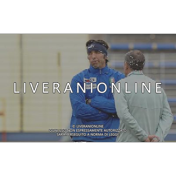 Allenamento Nazionale Italiana Baden - 11.06.2008 Nella Foto:BUFFON GIANLUIGI PARLA CON BORDON IVANO /Ph.Vitez-Ag. Aldo Liverani