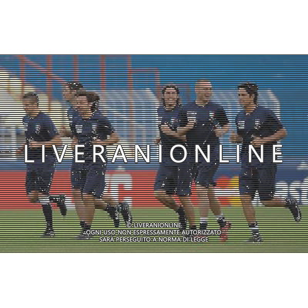 Allenamento Nazionale Italiana Baden - 11.06.2008 Nella Foto:GRUPPO SORRIDENTE /Ph.Vitez-Ag. Aldo Liverani