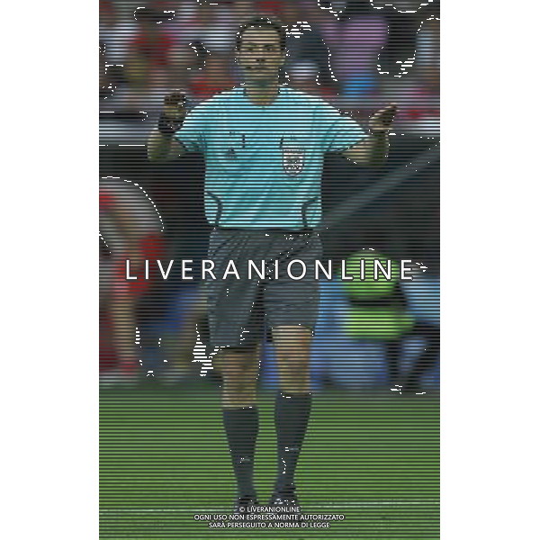 Repubblica Ceca - Portogallo 11/06/2008 Europei Svizzera nella foto arbitro vassaras ph luzzani/Ag. Aldo Liverani Sas