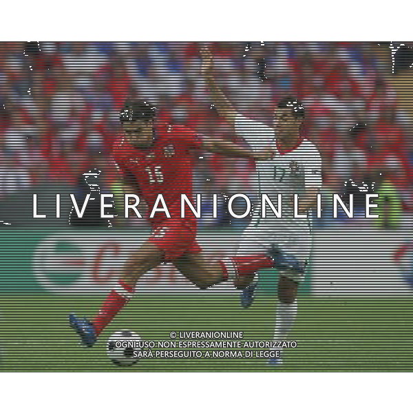 Repubblica Ceca - Portogallo 11/06/2008 Europei Svizzera nella foto baros e quaresma ph luzzani/Ag. Aldo Liverani Sas