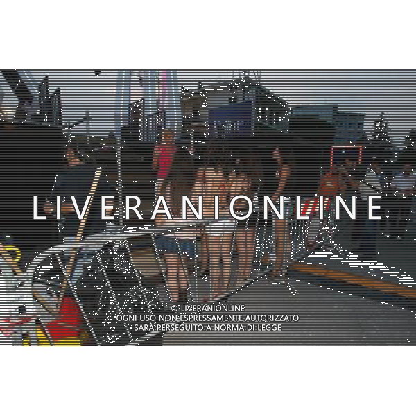 TRASMISSIONE \' VELINE\' AD ABANO TERME © DAVIDE BOLZONI - AG. ALDO LIVERANI SAS