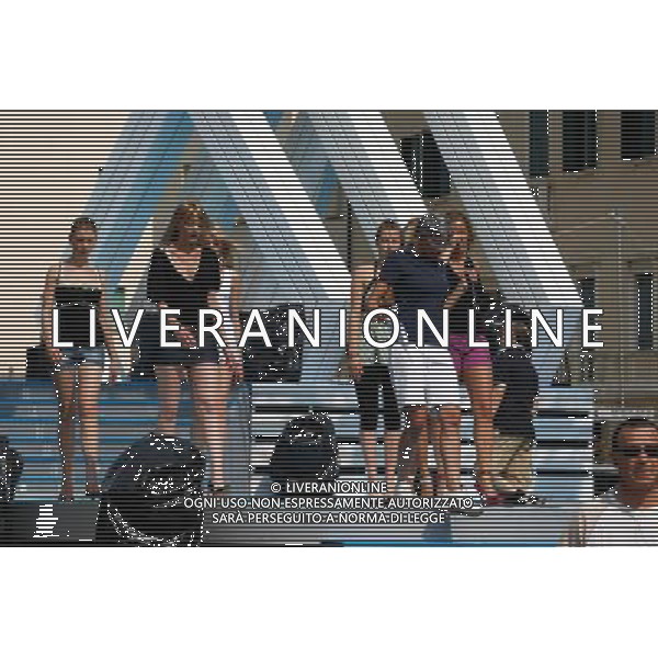 TRASMISSIONE \' VELINE\' AD ABANO TERME © DAVIDE BOLZONI - AG. ALDO LIVERANI SAS
