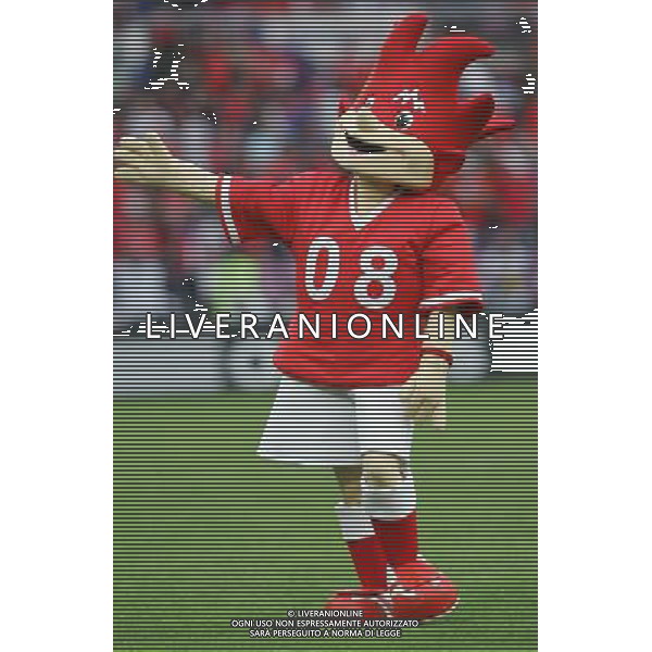 Ginevra 11-06-2008 Campionati europei calcio EURO2008 repubblica ceca-portogallo 1:3 nella foto le mascotte flix e trix ph marco luzzani/ag aldo liverani s.a.s.