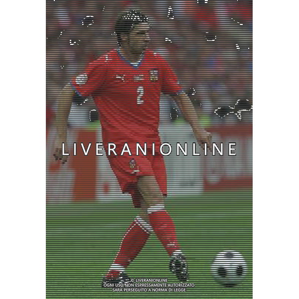 Ginevra 11-06-2008 Campionati europei calcio EURO2008 repubblica ceca-portogallo 1:3 nella foto zdenek grygera ph marco luzzani/ag aldo liverani s.a.s.