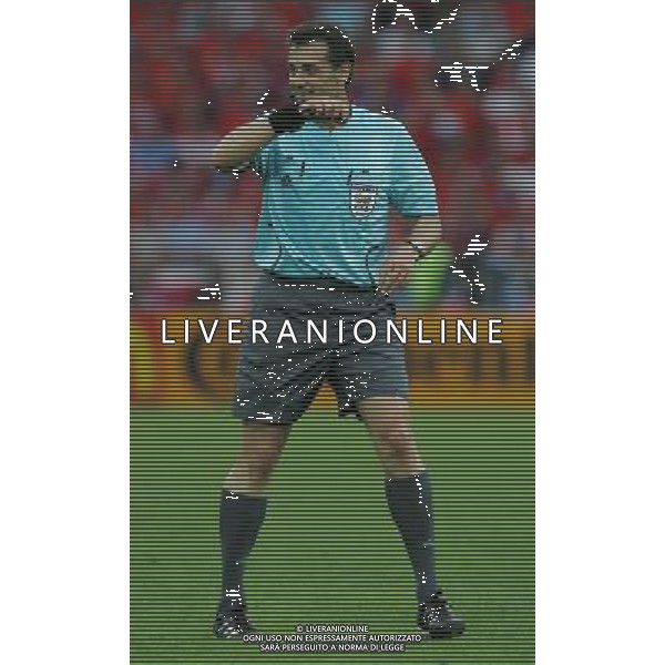 Ginevra 11-06-2008 Campionati europei calcio EURO2008 repubblica ceca-portogallo 1:3 nella foto arbitro kyros vassaras ph marco luzzani/ag aldo liverani s.a.s.