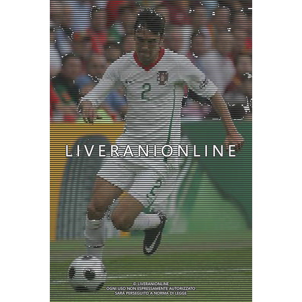 Ginevra 11-06-2008 Campionati europei calcio EURO2008 repubblica ceca-portogallo 1:3 nella foto paulo ferreira ph marco luzzani/ag aldo liverani s.a.s.