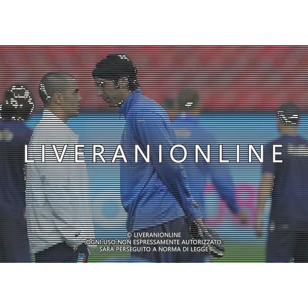 Zurigo (CH) 12-06-2008 Campionati europei EURO2008 Allenamento pre partita italia nella foto gianluigi buffon e fabio cannavaro ph marco luzzani/ag aldo liverani s.a.s.